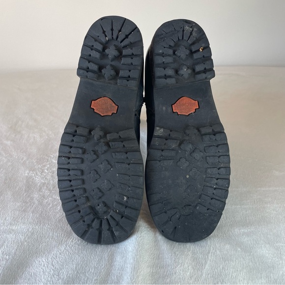 Harley Davidson Leather Motorcycle Boots - Picture 7 of 11
